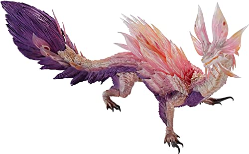 Action Figure pre-dipinte TAMASHII NATIONS - Monster Hunter: Rise - Mizutsune, Bandai Spirits S.H.MonsterArts, 31 cm (confezione da 1)