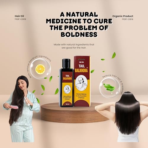Image of Herbal Hair Oil for Hair Growth & Hair Fall Control | Enriched with Bhringraj, Amla, Brahmi & 16 Ayurvedic Herbs | Promotes Strong, Thick & Healthy Hair | Improves Scalp Health | 100 ml