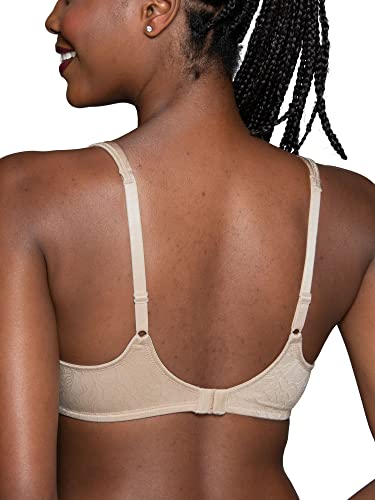 Image of Vanity Fair Women's Perfect T-Shirt Bra, Body Shine Full Coverage, Lightly Lined Cups up to DD