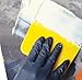 LAUCO Auto Body Filler Spreaders (100 Pieces) - Yellow Reusable Plastic Spreader for Automotive Fillers, Putties, Glazes, Caulks and Paint - Easy Application (100, 5