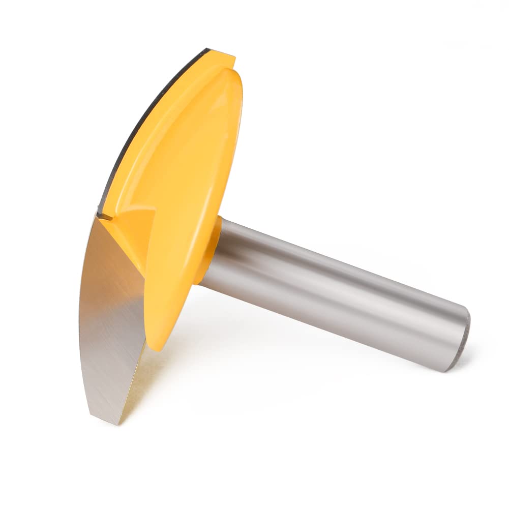 1pc 1/4 "tige petit bol routeur Bit-rayon 1.65"-1-3/4" de large for outil de coupe du bois ( Color : 6mm shank )
