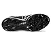 Mizuno Women's Sweep 6 Softball Shoe, Black-White, 8