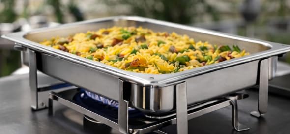 K.U.H.A. Stainless Steel GN Pan 65mm | Heavy Duty Gastronorm Pan for Hotel, Restaurant & Catering (1/9 (17.6X10.8X 65cm)) 4
