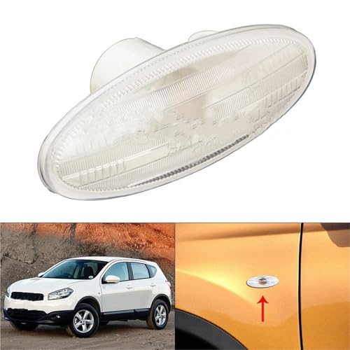 Piloto intermitente lateral coche para Nissan Qashqai Juke Note 2
