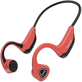 Tayogo Bone Conduction Mp3 Player Headphones, 8GB Memory Storage Holds Music Audio Books