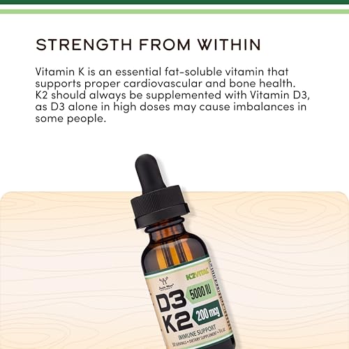 Double Wood Supplements D3 K2 Drops