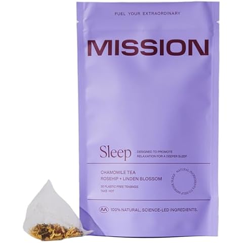 MISSION Sleep Tea with Chamomile & Linden Blossom Cover