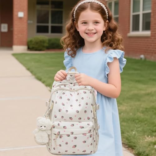 Mochila escolar espaciosa para chicas con problemas de espacio 7