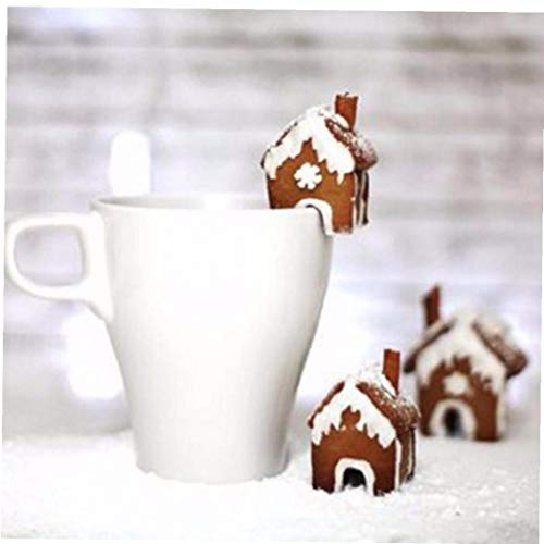 3 Piezas De Pan De Jengibre De Navidad Casa Molde De La Galleta Juego De Moldes De Acero Inoxidable Galleta De Jengibre Casa Cortador De La Galleta Kit