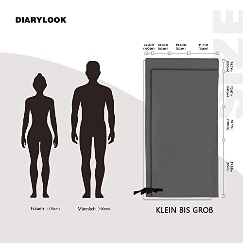 DiaryLook Microfaser Badetuch Groß XX-L XXX-L Microfaser Handtücher Schnelltrocknend,Sport Handtücher Reisehandtuch Gym Outdoor Camping Fitness Handtuch - Image 7