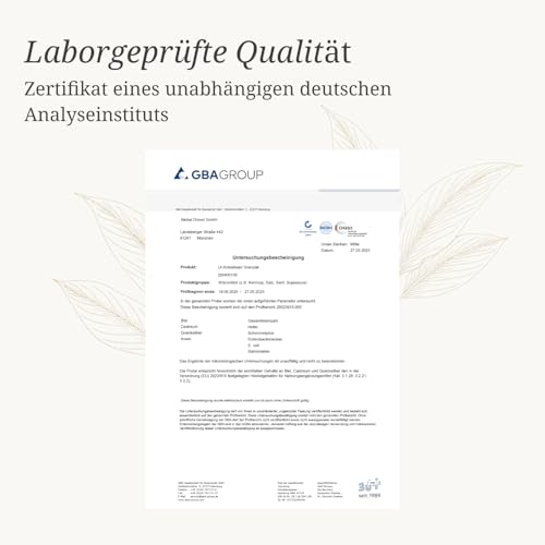 Foto von BÄRBEL DREXEL® Rosa Kristallsalz (Tiefebenen Rand Himalaya) Grob, Granulat, Mühlensalz, Natursalz (750g) 100% Veganes Speisesalz, Für Feinschmecker, Reines Steinsalz, Ur-Salz