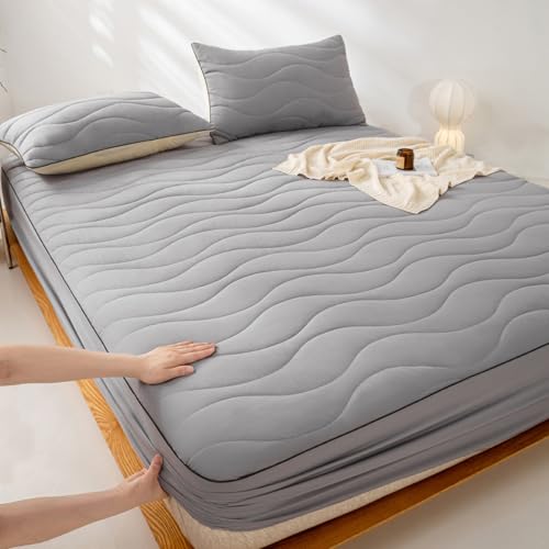 JIALIANG ̌^{bNXV[c 200 x 220 cm + 30 cm O[ QLeBO}bgXveN^[ALOTCYAGNXgfB[v }CNt@Co[AV[c