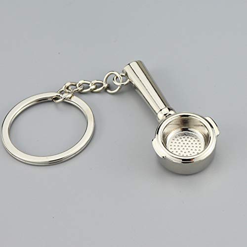 Preisvergleich Produktbild JJCDKL Kaffeewerkzeuge Schlüsselanhänger Simulation Kaffeemaschine Schlüsselanhänger Geschenk Schlüsselbund Großhandel