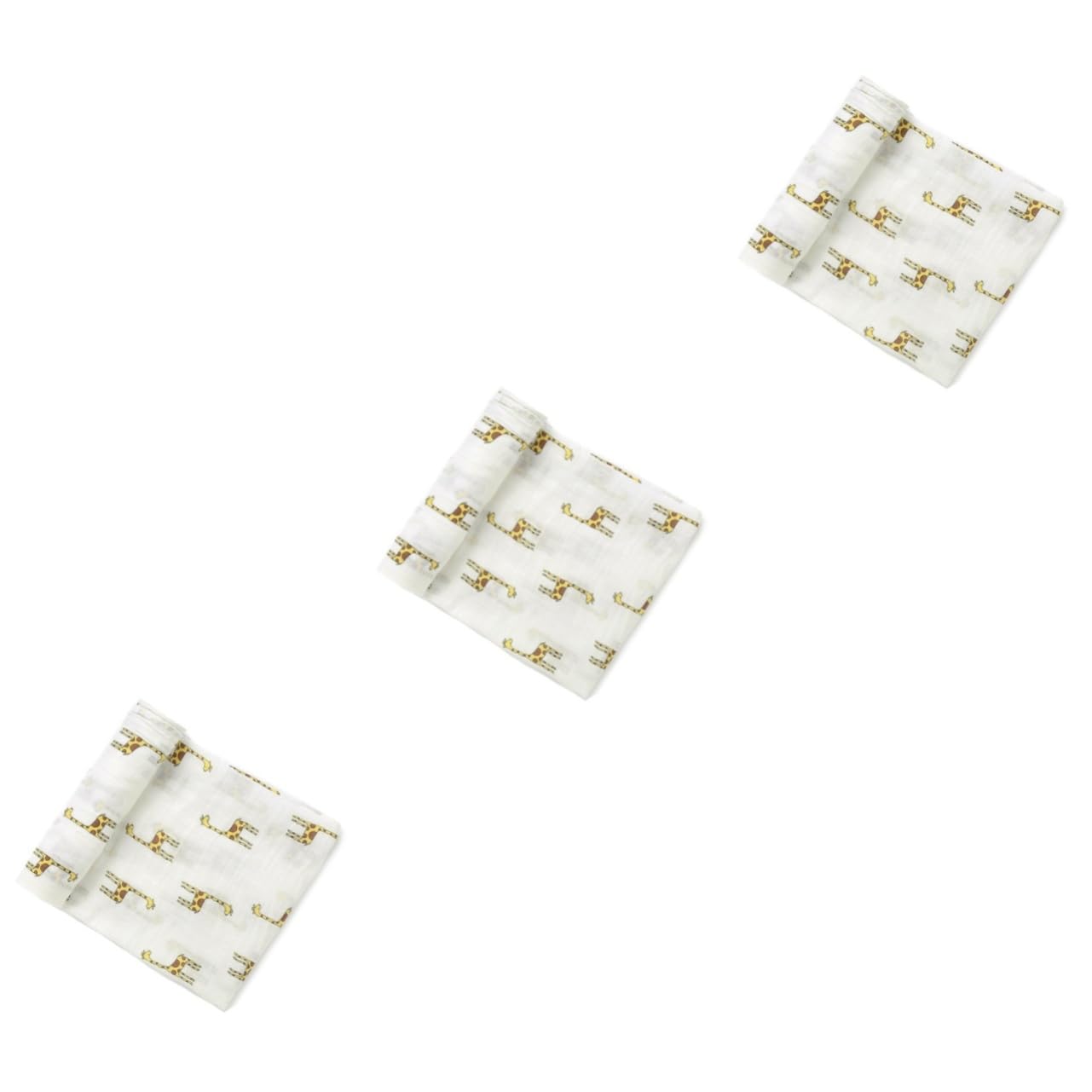 BESTonZON 3 Pz coperta infantile gli elementi essenziali del bambino devono avere coperta per bambini in mussola asciugamano fasciare coperta di mussola coperta per neonati ragazza necessità