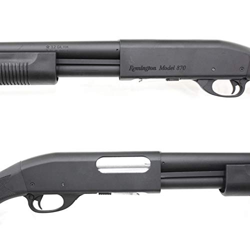 Amazon.co.jp: S&T M870 ロング エアーショットガン BK : ホビー
