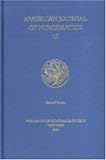  American (AJN 15) Journal of Numismatics vol. 15, 2003 (American Journal of Numismatics, Band 15)
