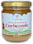 Corbezzolo Miel cru de fleurs d'arbre de fraise sauvage, Miel artisanal doux-amère de Sardaigne, Italie - (250gr) 8.8 oz