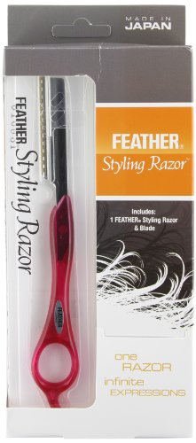 Feather Tomei Fuchsia Razor Kit