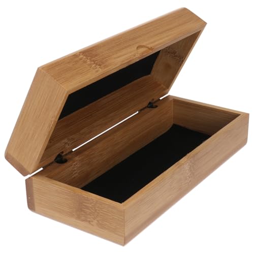 Boîte à lunettes en bois au design rétro chic et finitions bois