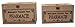 khevga - Caja con Tapa de Madera y decoración con Motivos de...