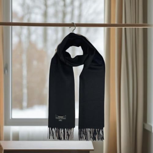 100% Baby Alpaca Wool Scarf for Men & Women - Imported from Peru3