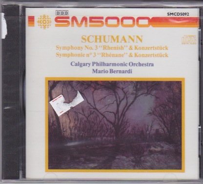 Symphony No.3 "Rhenish" & Konzerstuck [Audio CD]