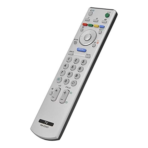 Richer-R Intelligent smart Sony TV fjärrkontroll utbyte, bärbar och innovativ liten smart Sony tv-fjärrkontroll för Sony TV RM-ED007, vit