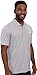 adidas Golf Men's Puremotion Solid Jersey Polo-LC Branding Top, Mid Grey/White, Small