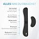 KLIM Wrist Rest - Handballenauflage Set für Tastatur und Maus - Gel Memory Foam - Ergonomische Handauflage für Tastatur und Mauspad - für Gaming und Büro - Schmerzfreie Handgelenke - Schwarz