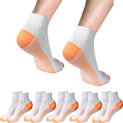 Image of Cooper Foot Compression Socks - Plantar Fasciitis Socks for Arch Ankle Support, Foot Pain Relief Circulation