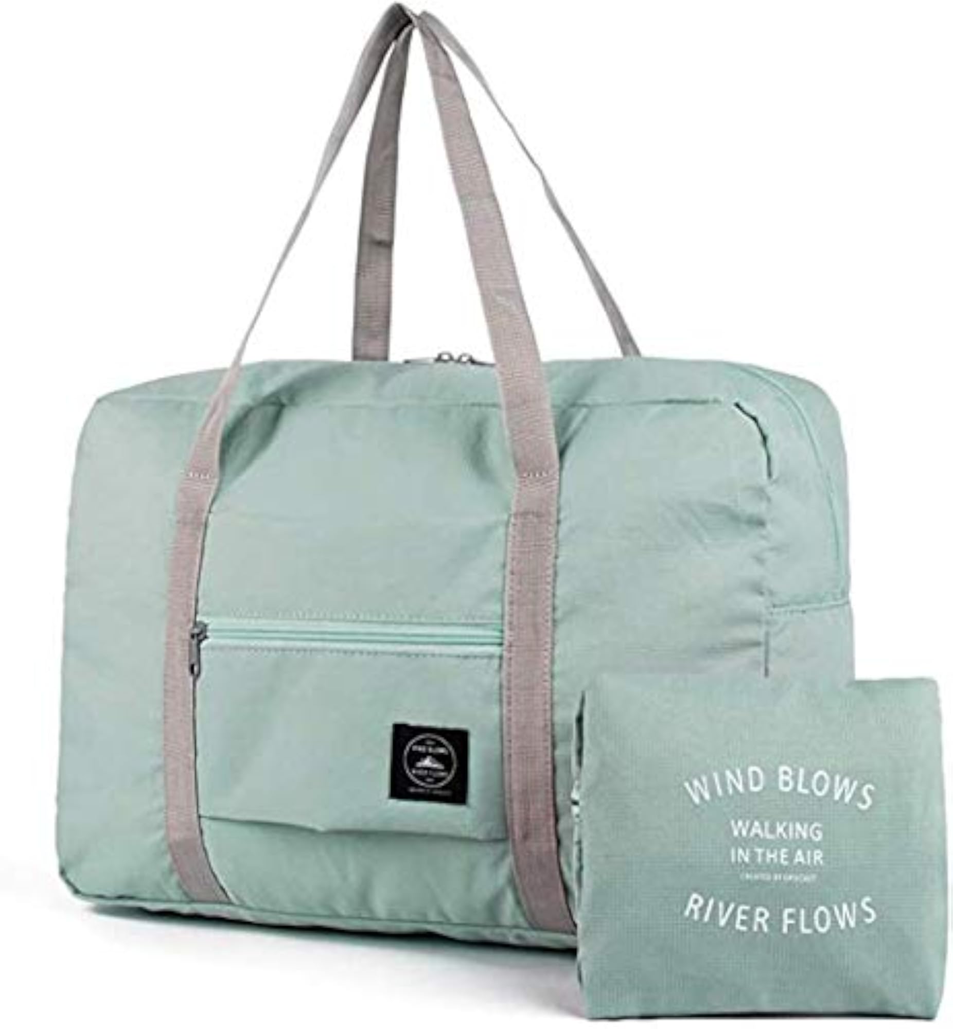 Travel Foldable Nylon Duffle Tote Bag, Waterproof