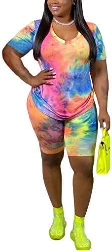 Tie Dye Outfit Casual Tracksuit 