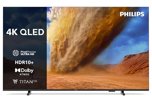 Philips 55PUS7810 Smart TV 4K LED – Pantalla de 55 Pulgadas con Plataforma Titan OS, Pixel Precise Ultra HD y Sonido Dolby Atmos – Funciona con Alexa y con el Asistente de Voz de Google