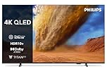 Philips 43PUS7800 4K QLED Smart TV - 43 Zoll Display mit Pixel Precise Ultra HD, Titan OS Plattform und Dolby Atmos Sound - Funktioniert mit Alexa und Google Sprachassistent