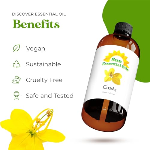 Aceite Esencial Cassia 4 Fl Oz para Aromaterapia miniatura 3