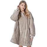 Our #4 Pick is the Felicigeely Wearable Blanket to Relax In