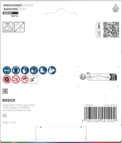 Miniatura 4 de Bosch Professional 1 X Disco Tronzador De Diamante Standard For Ceramic, Para Piedra, Azulejos, Cerámica, Ø 115 X 22.23 X 1.6 X 7 Mm, Accessorios Para Amoladoras