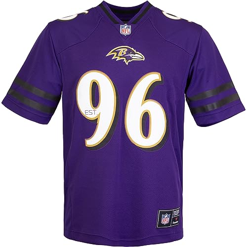 Fanatics Foundation NFL Team Jersey Trikot (DE/NL/SE/PL, Alphanumerisch, XL, Regular, Regular, Baltimore Ravens)