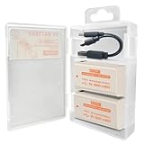 Lot de 2 batteries rechargeables 9 V 3600 mWh 9 V au lithium haute capacité pour détecteurs de fumée, microphones, systèmes d'alarme, jouets, lampes de poche, appareils médicaux, etc