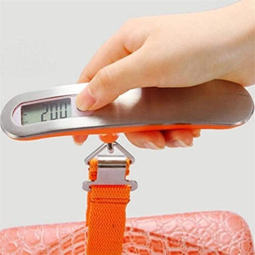 QAWSED Electronic Baggage Weighing Precision Measurement Portable Digital Electronic Travel Luggage Hanging Scale/Luggage Weighing Scales/Luggage Electronic Scale