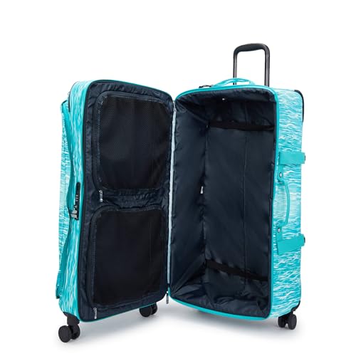Kipling Women's Spontaneous Large 31-Inch Softside Spinner Wheel Luggage, Integrated TSA Accepted Lock3