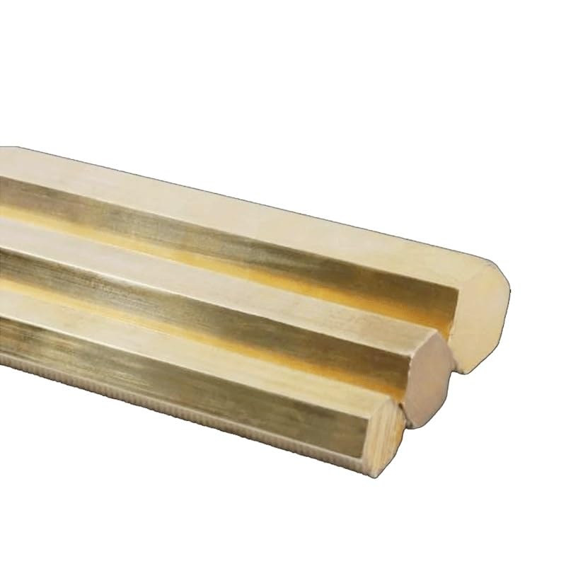 H59 Messing-Sechskantstange, Durchmesser 3–25 mm lang, 200/500 mm Präzisions-Metallschaft(3x500mm)