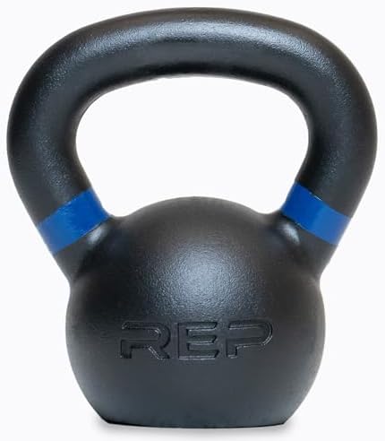 REP Fitness Single Kettlebells 5lb to 50lb Weight Range, Cast Iro...