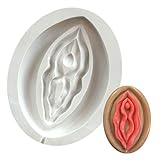 Shellee Fun New Shape Silicone Cake Molds,Sex Chocolate Molds, Sex Erotic Female genital Silica Gel Cake Mold Ice Mold Party Food Mold,Non-Stick Silicone Mold for Making Hot Chocolate, Cake, Jelly