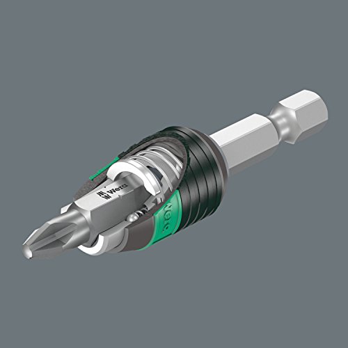 Wera - 5052502001 889/4/1 K Rapidaptor Universal Bit Holder For 1/4" Hex Drives, 2" Long #TOP3
