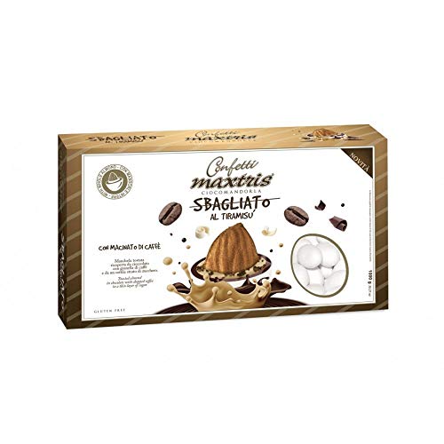 Confetti Maxtris Ciocomandorla Sbagliato Al Tiramisu' Scatola 1 Kg