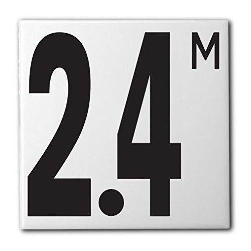 Ceramic Swimming Pool Waterline Depth Marker 