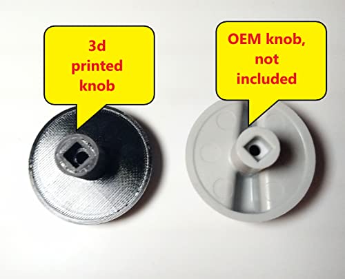 Replacement Knob Switch Run Choke for Ryobi Inverter Generator 2200, 2300 watts and compatible screw - new, 3d printed part