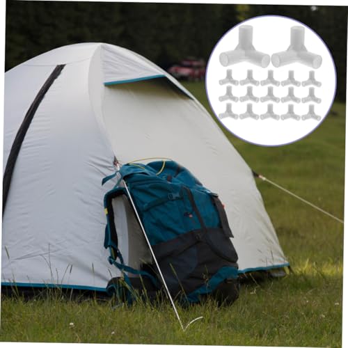 Conectores de PVC multifuncionales para carpas de camping estables 7
