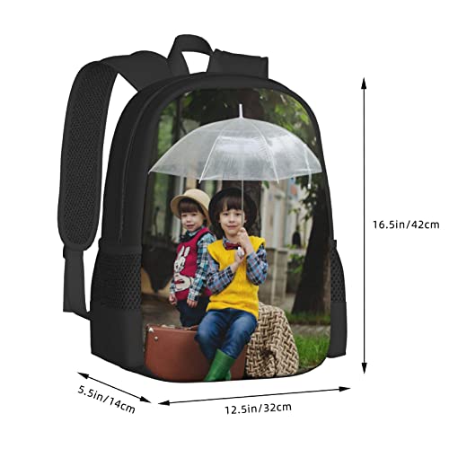 Custom Backpack Personalized Backpacks Design Your Picture Photo Text Logo Name Wear Resistant Bag for Men Women2